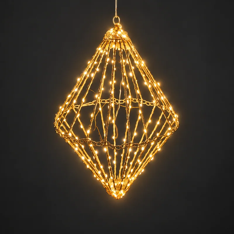 Diamond Hanging Light