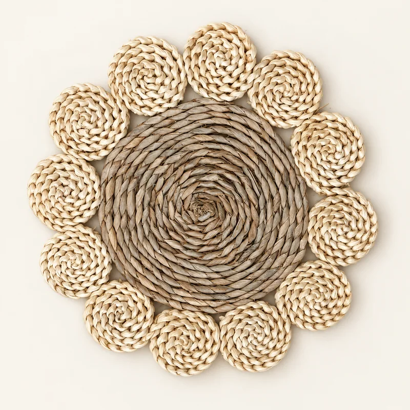 Petal Woven Mat