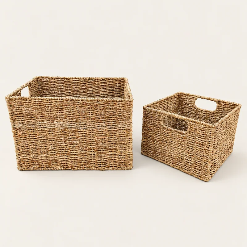 Rectangular Woven Baskets