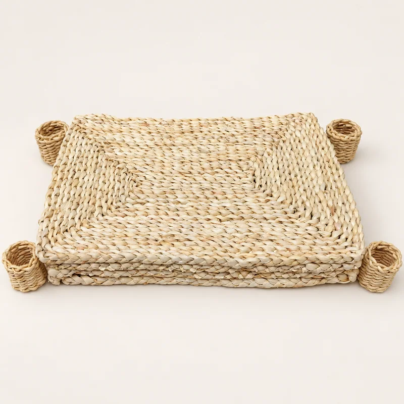 Square Coiled Mat