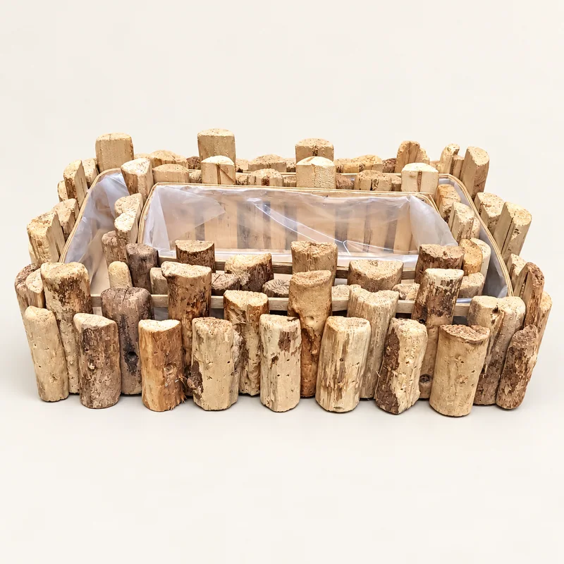 Nested Wood Planters